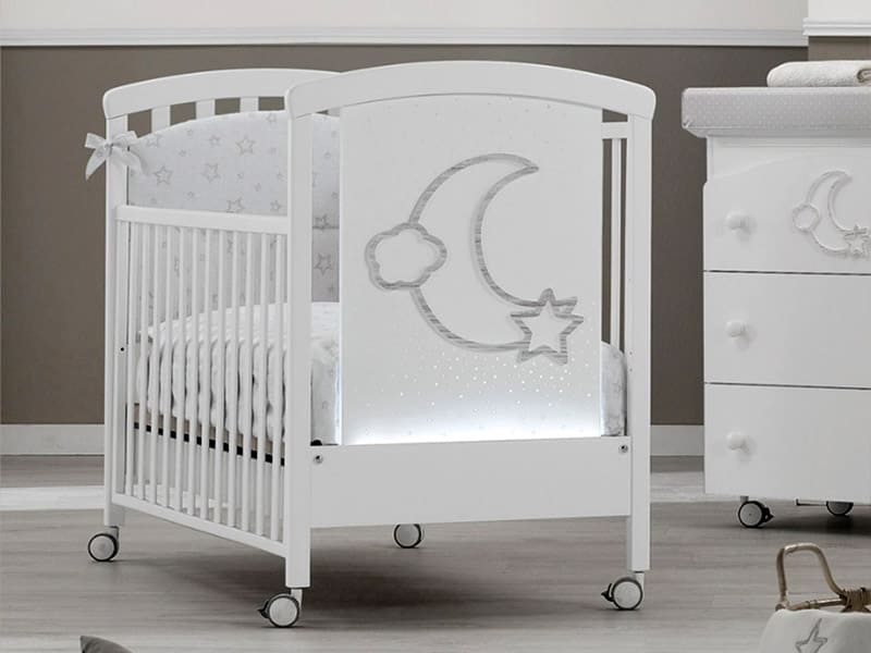 Детская кроватка Erbesi MOON Bianco